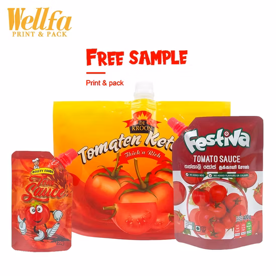 Fábrica Doypack libre de BPA Impreso personalizado 100 ml 250 ml 500 ml 1L 2L Bebida Agua Jugo Puré de leche Alimentos para bebés Recarga de líquido de plástico Bolsa de embalaje Bolsa con boquilla de pie