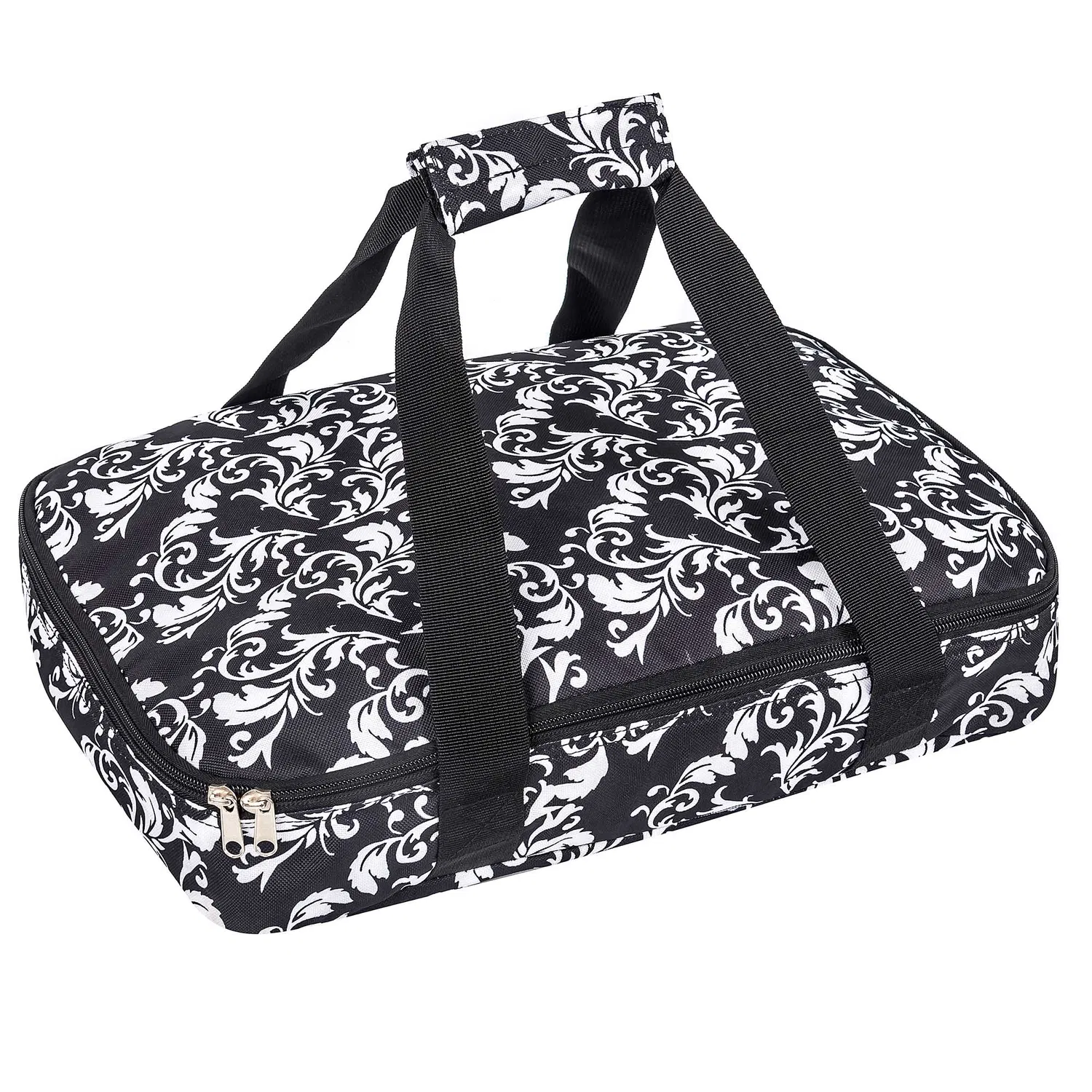 Bolsa de almuerzo térmica con aislamiento para entrega de comida y pizza con calefacción