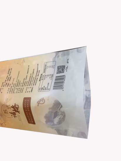 Impresión personalizada laminada Stand up Ziplock bolsa de embalaje de plástico biodegradable para alimentos Sanck Candy Pet Treats café bolsa de té