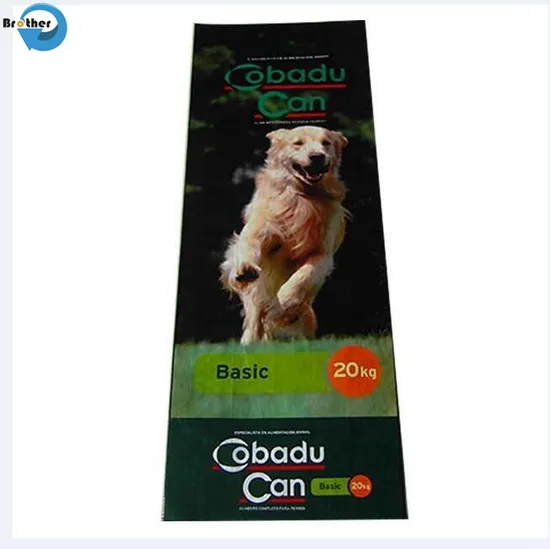 El animal doméstico laminó el bolso tejido PP del pienso del alimento para perros del gato 10kg